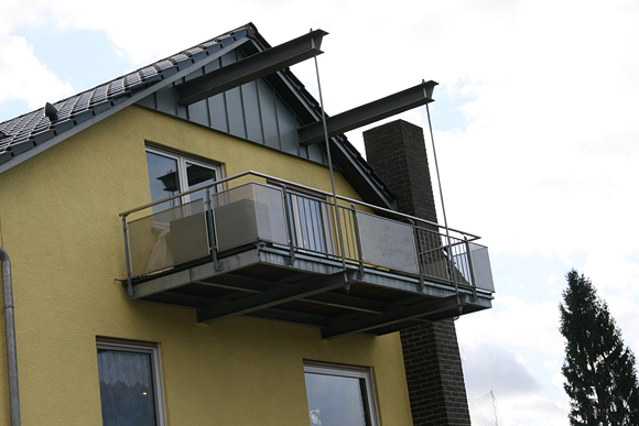 Kompetenzen/Balkone - Metallbau Geiss - Laudenbach , Industriegeb.